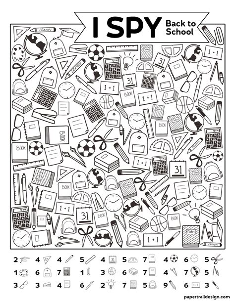 Printable I Spy Pictures
